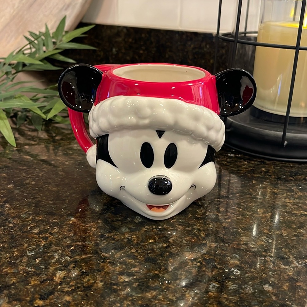 Mickey Mouse Holiday Mug Williams Sonoma 2023 Large-28oz